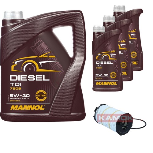 Kamoka ölfilter mannol diesel - Ölfilter,